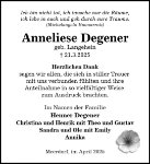 eine Anzeige