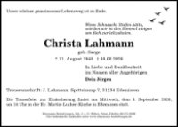 eine Anzeige