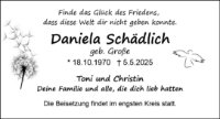 eine Anzeige