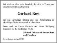 eine Anzeige