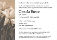 eine Anzeige