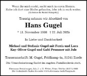 eine Anzeige