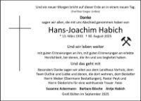 eine Anzeige