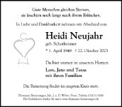 eine Anzeige