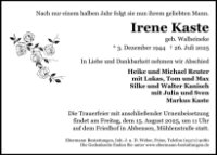 eine Anzeige