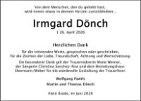 eine Anzeige
