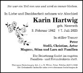 eine Anzeige