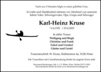 eine Anzeige