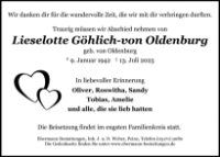 eine Anzeige
