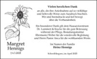 eine Anzeige