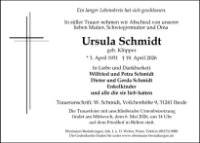 eine Anzeige